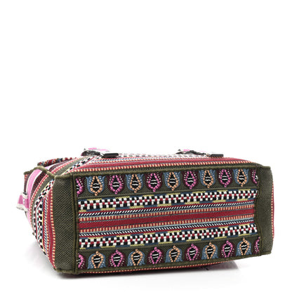 Christian Dior Canvas Embroidered Diorcamp Messenger Vert Multicolor 4 of 8