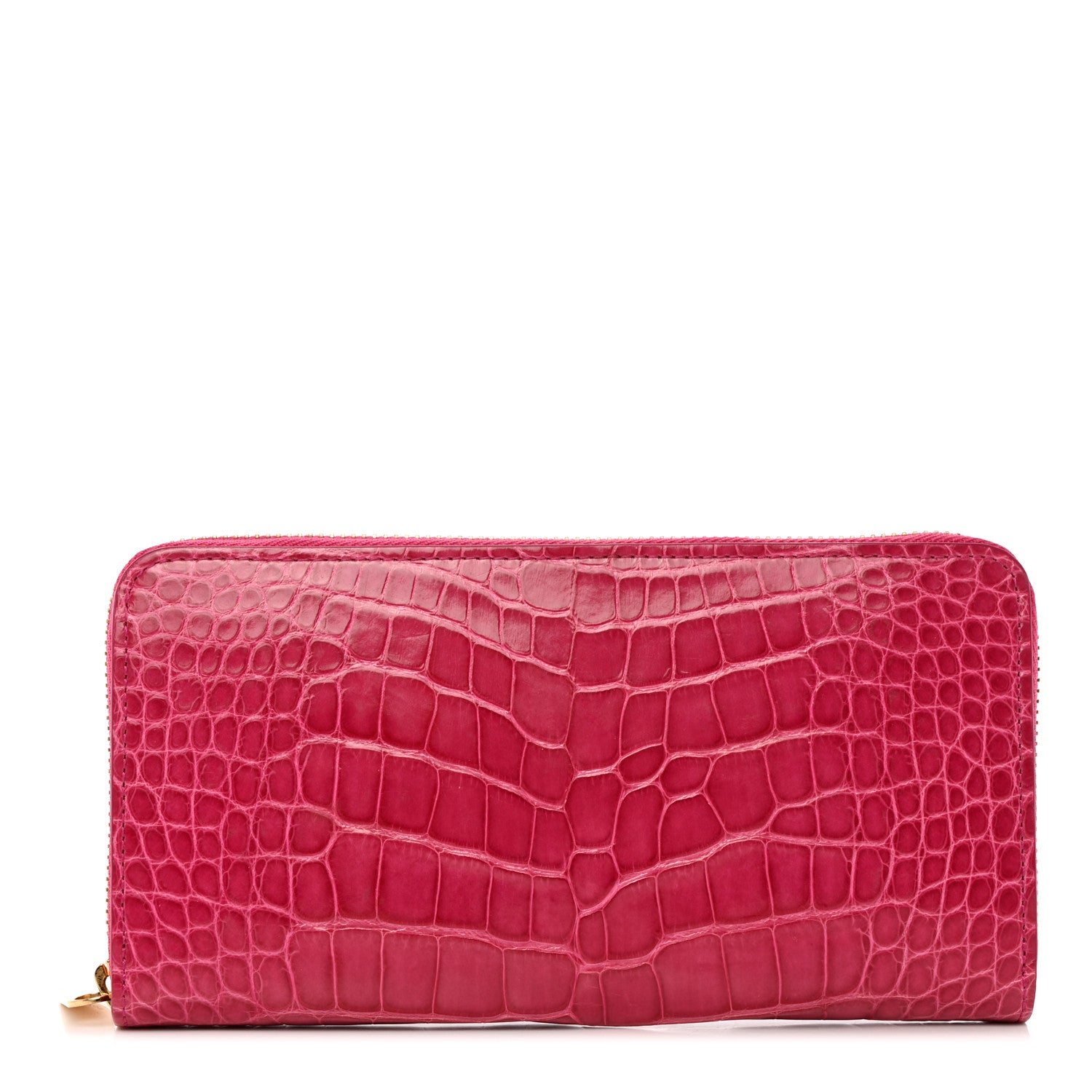 Louis Vuitton Crocodile Zippy Wallet Fuchsia 1 of 16
