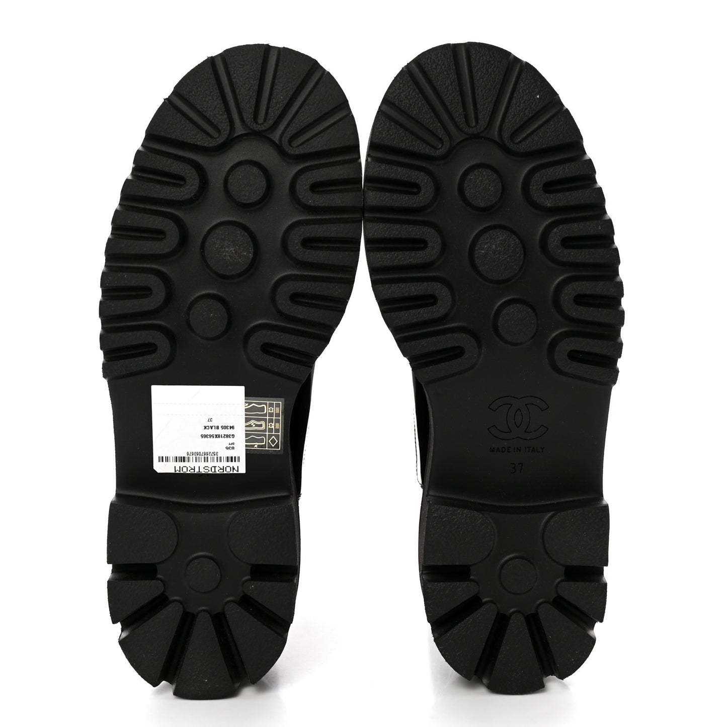 Patent Cap Toe Short Boots 37 Black