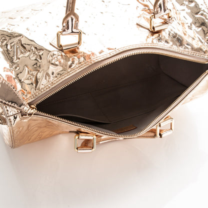 Louis Vuitton Monogram Miroir Speedy 30 Gold 5 of 7