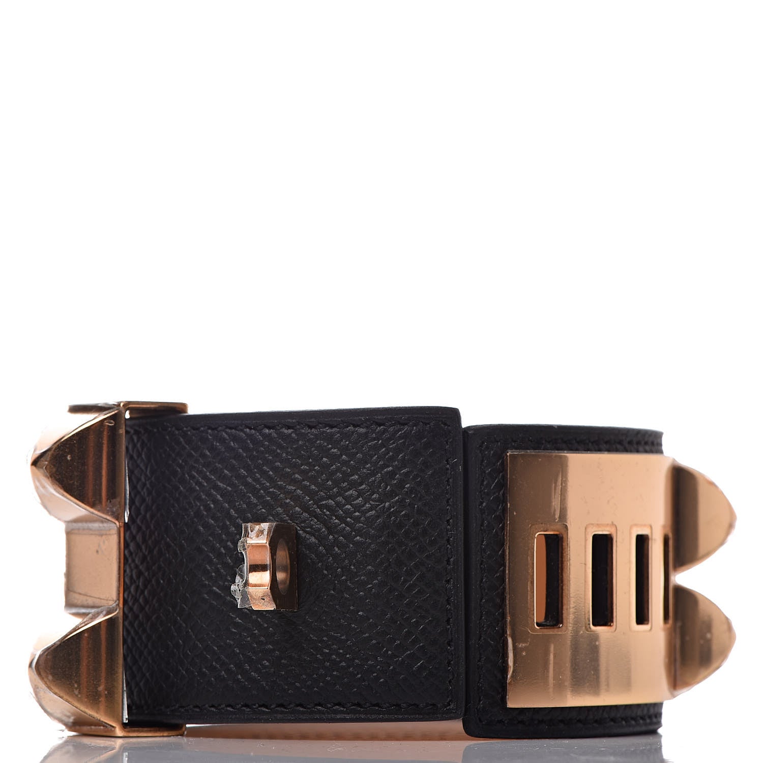 Hermes Epsom Collier de Chien CDC Bracelet S Black 4 of 7