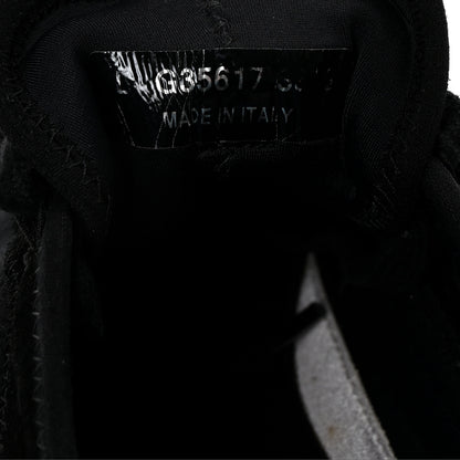Chanel Velvet Calfskin Mixed Fibers CC Sneakers 38.5 Black 9 of 9