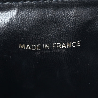 Chanel Caviar Vanity Cosmetic Case Black 7 of 10