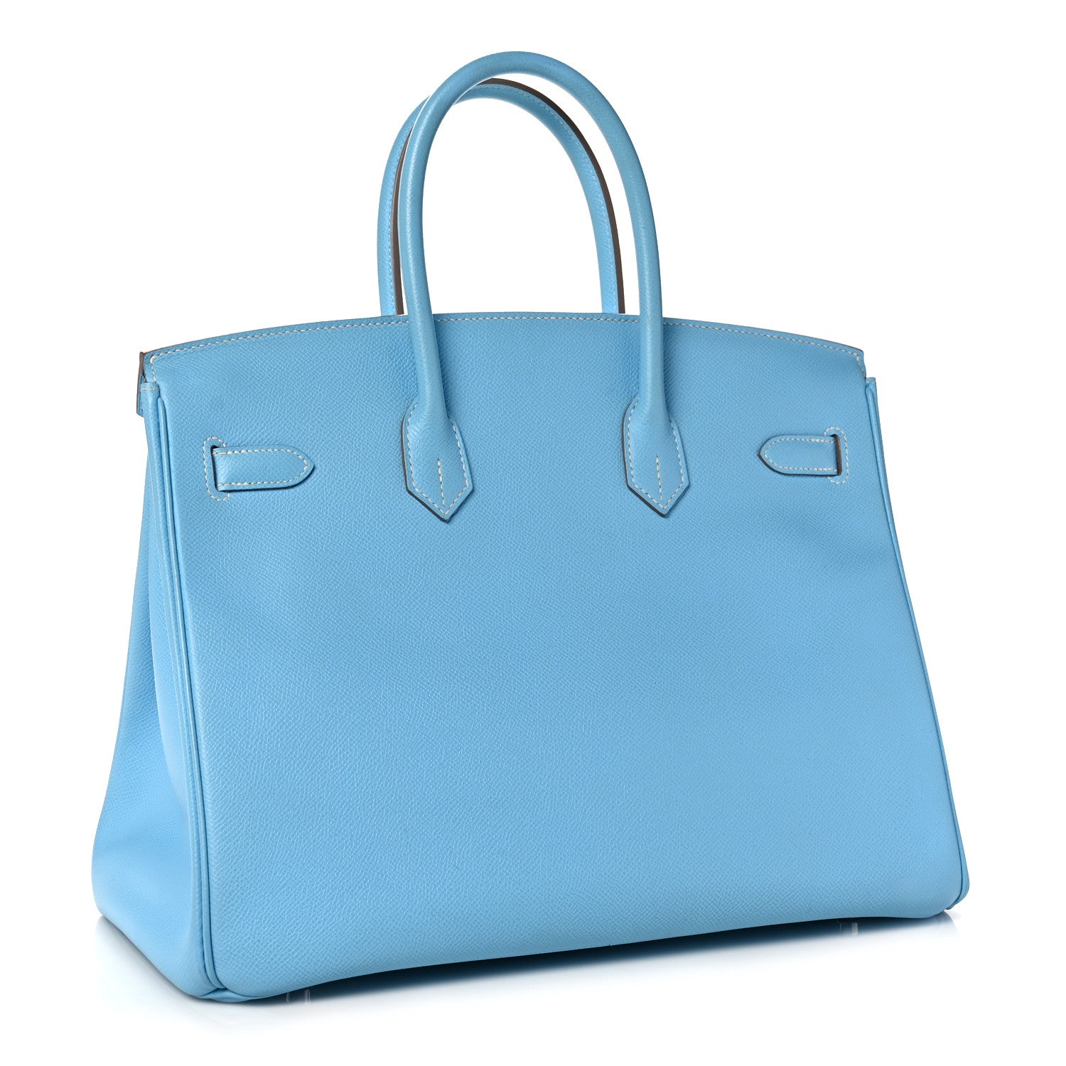 Hermes Epsom Candy Birkin 35 Celeste Mykonos 2 of 32