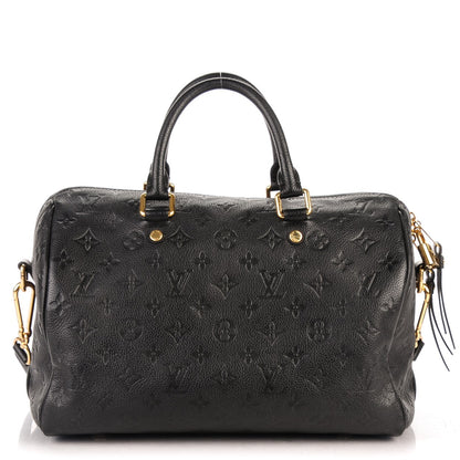 Louis Vuitton Empreinte Speedy Bandouliere 30 Black 1 of 7