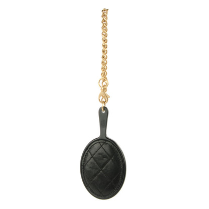 Chanel Lambskin Quilted CC Mirror Charm Black 3 of 6