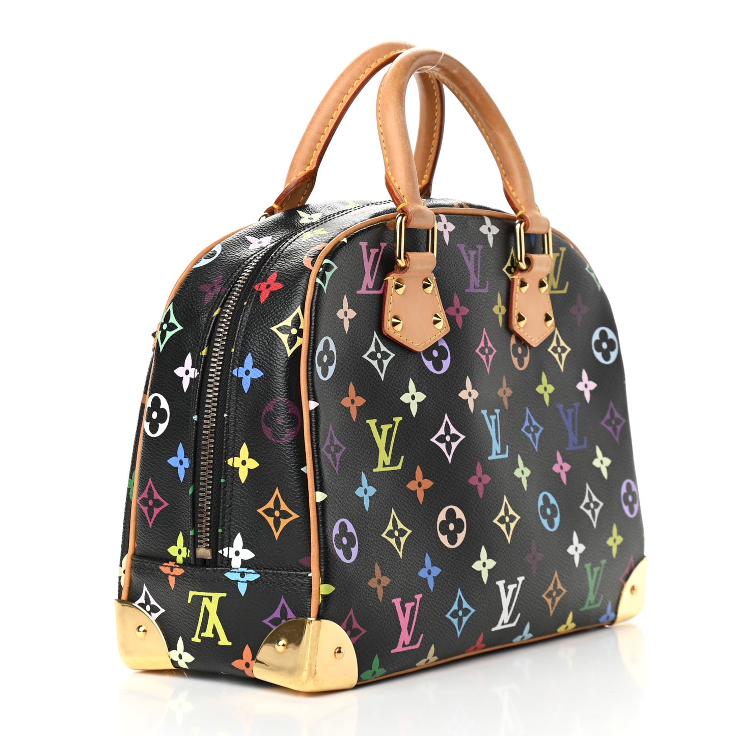 Monogram Multicolor Trouville Black