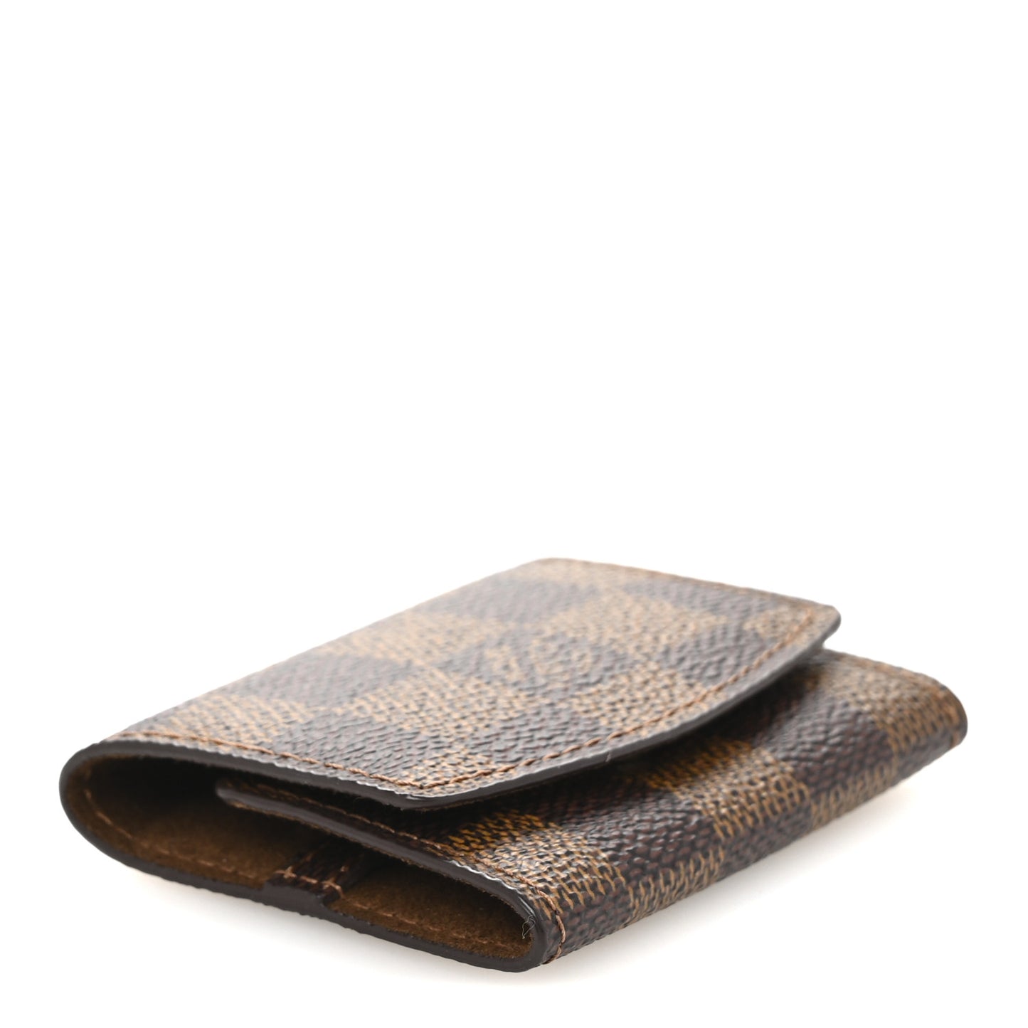 Damier Ebene Cufflinks Case