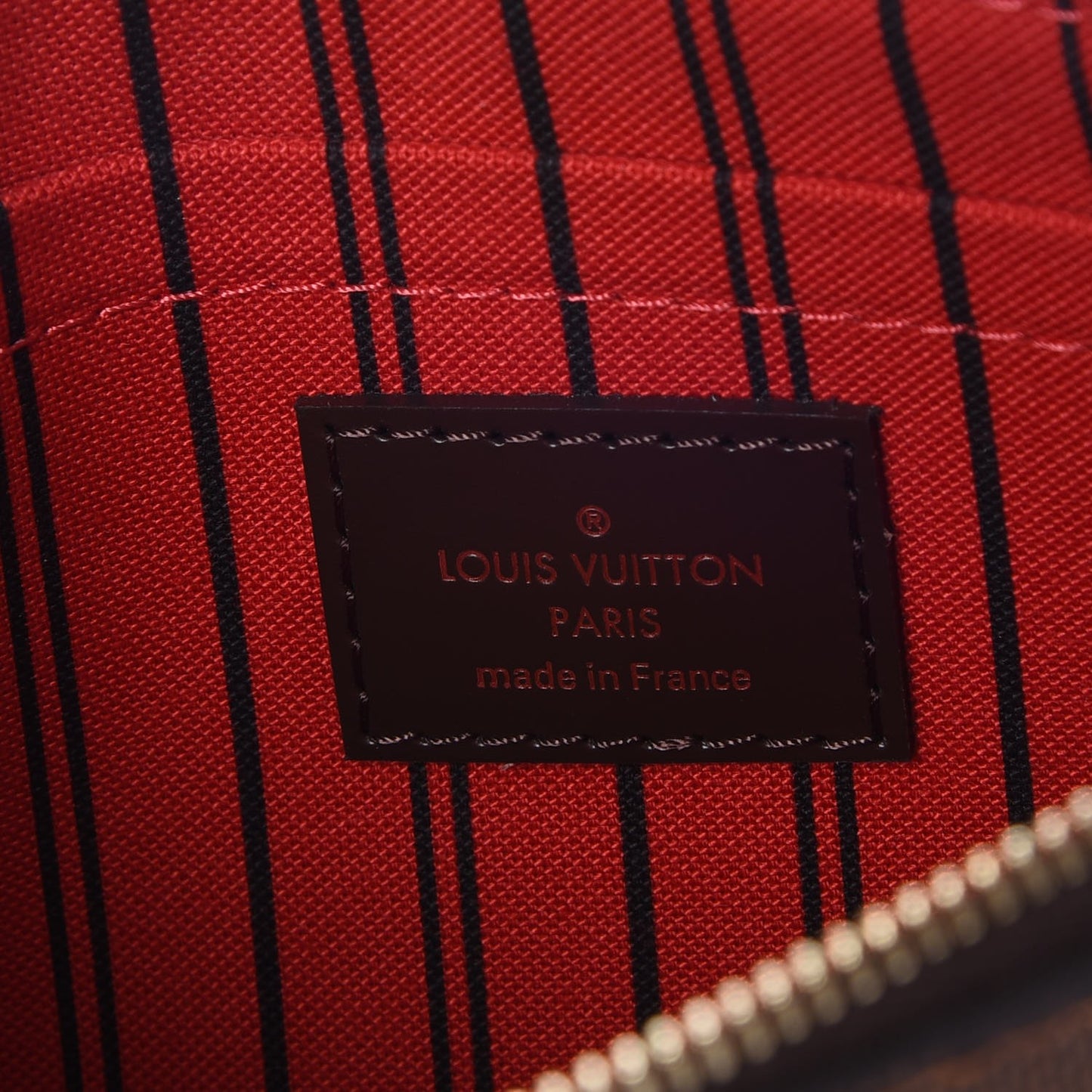 Damier Ebene Neverfull MM GM Pochette