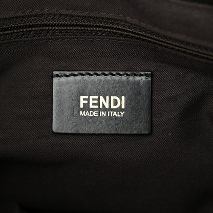 Fendi Zucca Enamel Mia Shoulder Flap Black 6 of 12