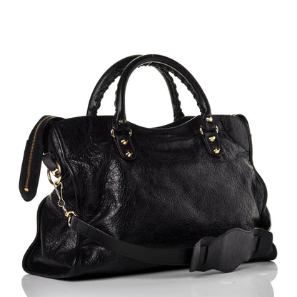 Balenciaga Agneau Classic Gold Hardware City Black 4 of 9