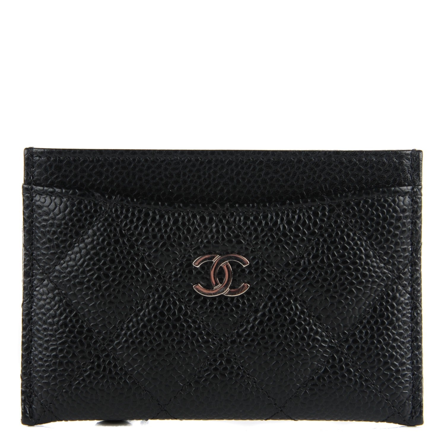 Chanel Caviar Quilted Card Holder Black 1 of 9