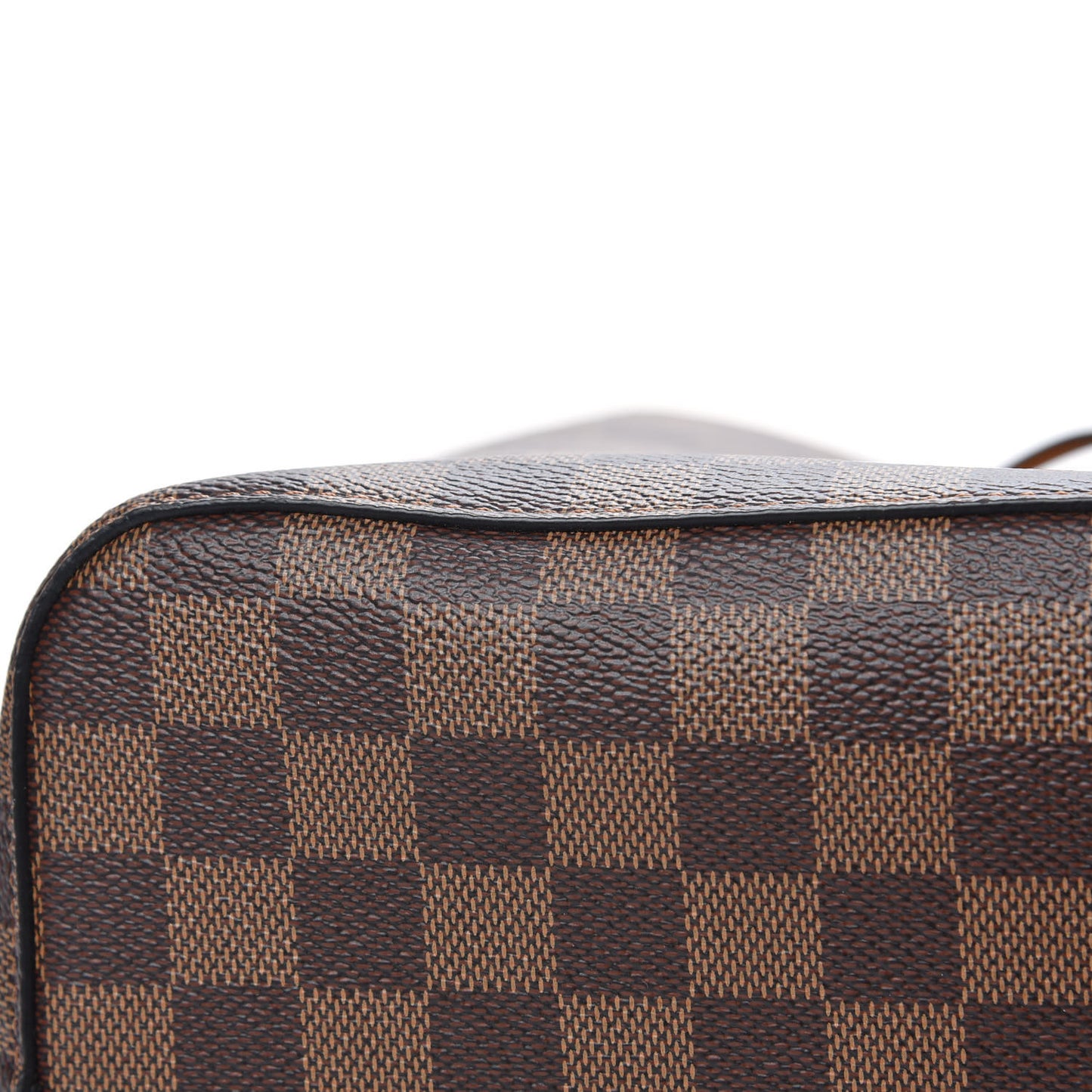 Damier Ebene Neonoe MM Safran