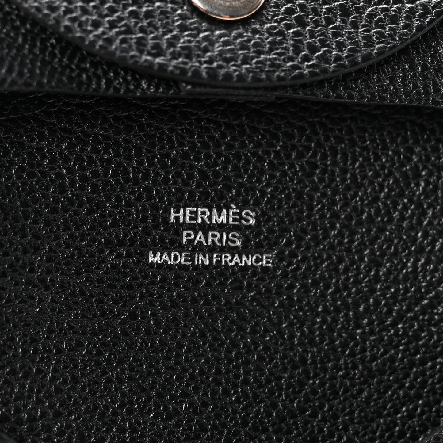 Chevre Mysore Bastia Coin Purse Black