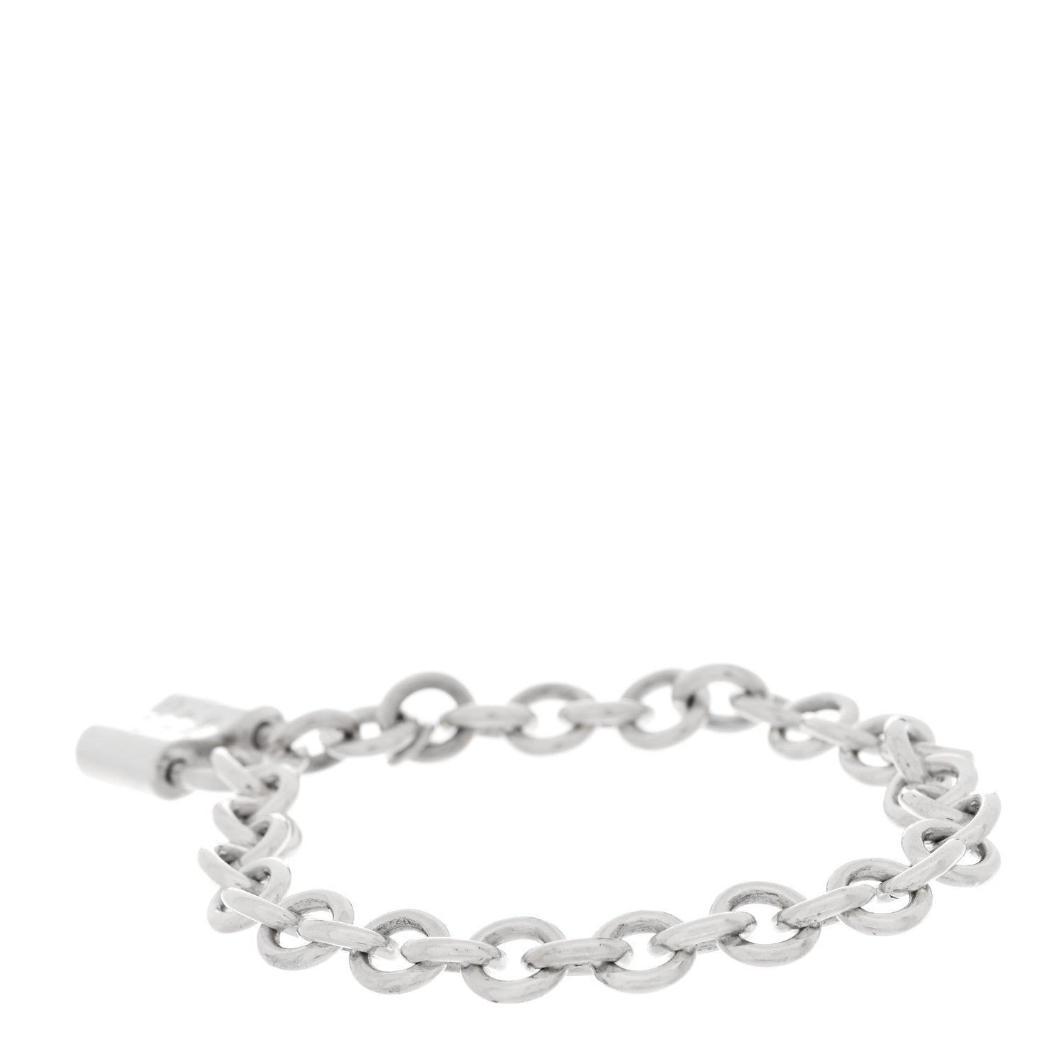 Tiffany Sterling Silver 1837 Lock Charm Bracelet 2 of 4