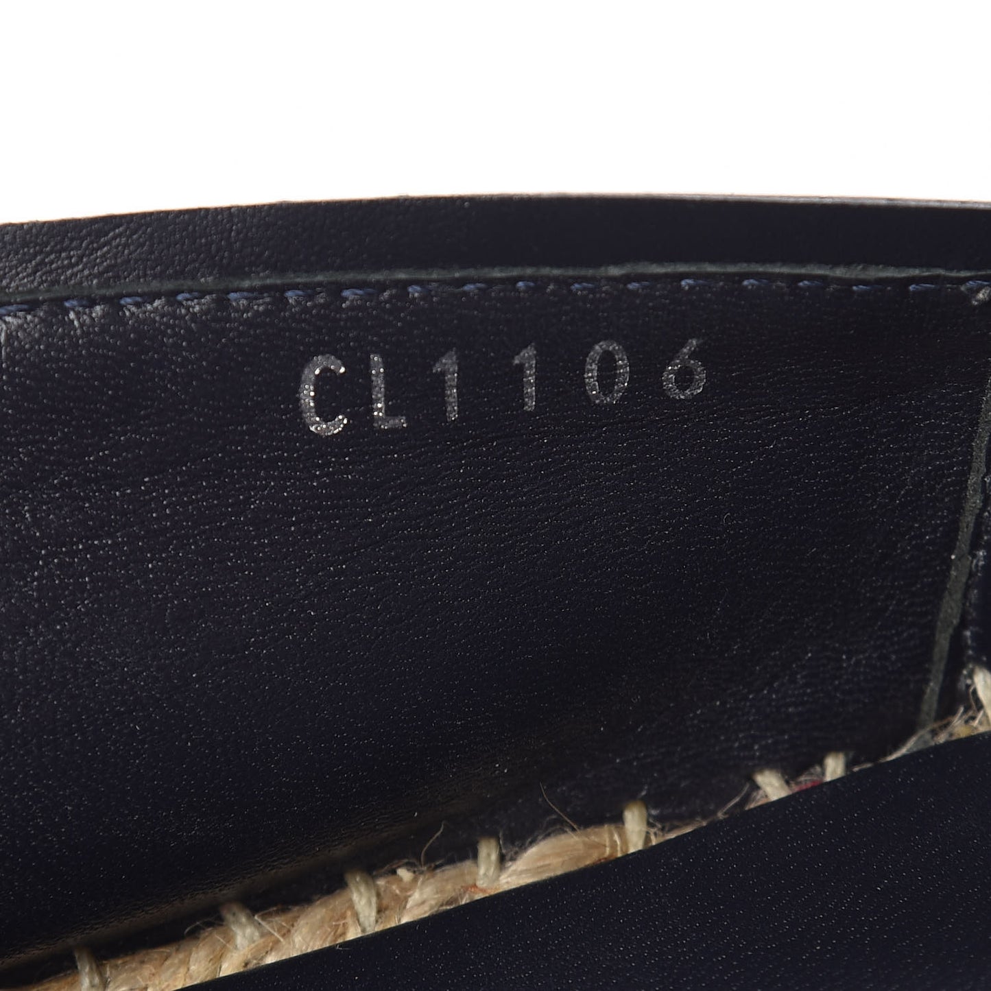 Canvas Waterfall Espadrille Flats 38 Marine