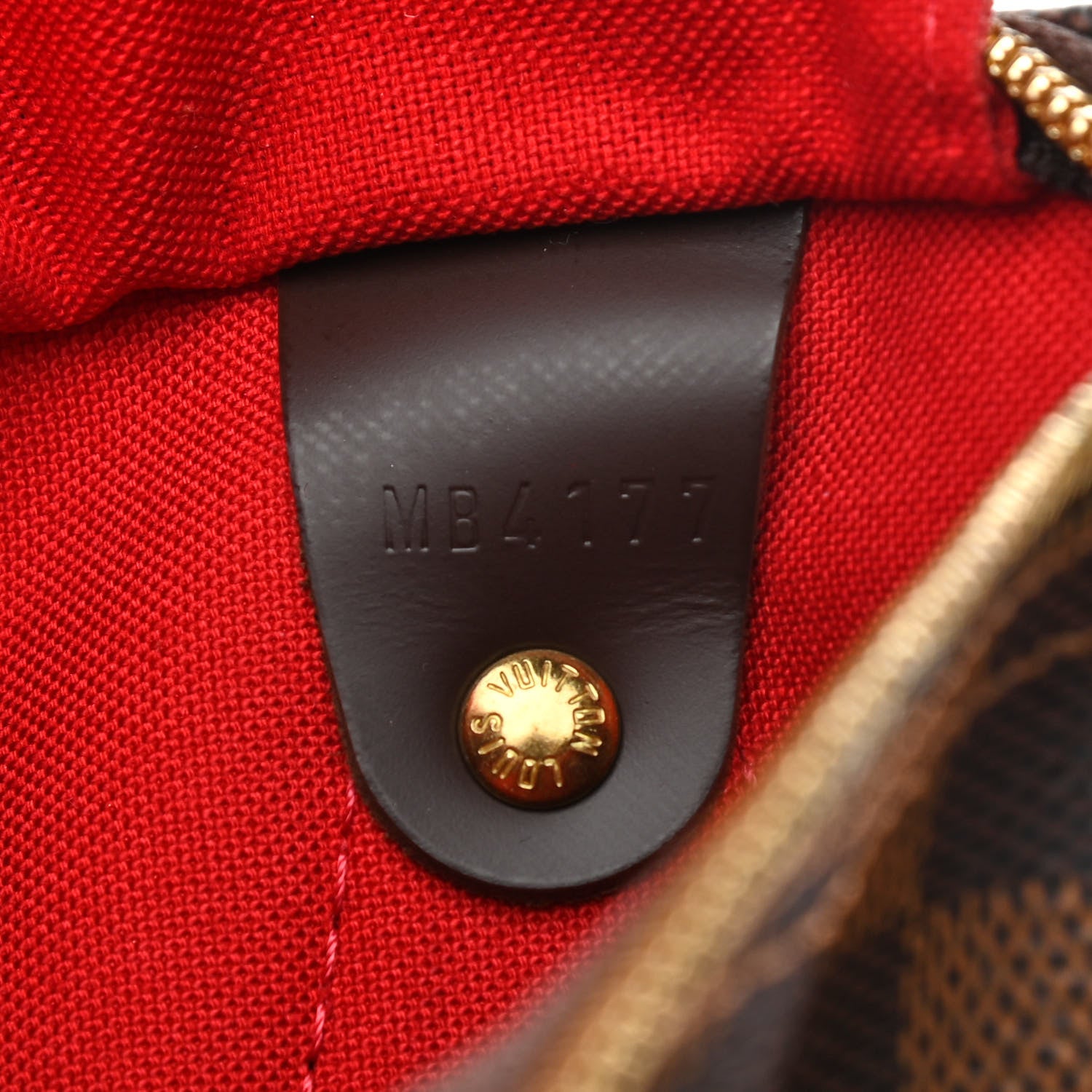 Louis Vuitton Damier Ebene Speedy Bandouliere 25 7 of 9
