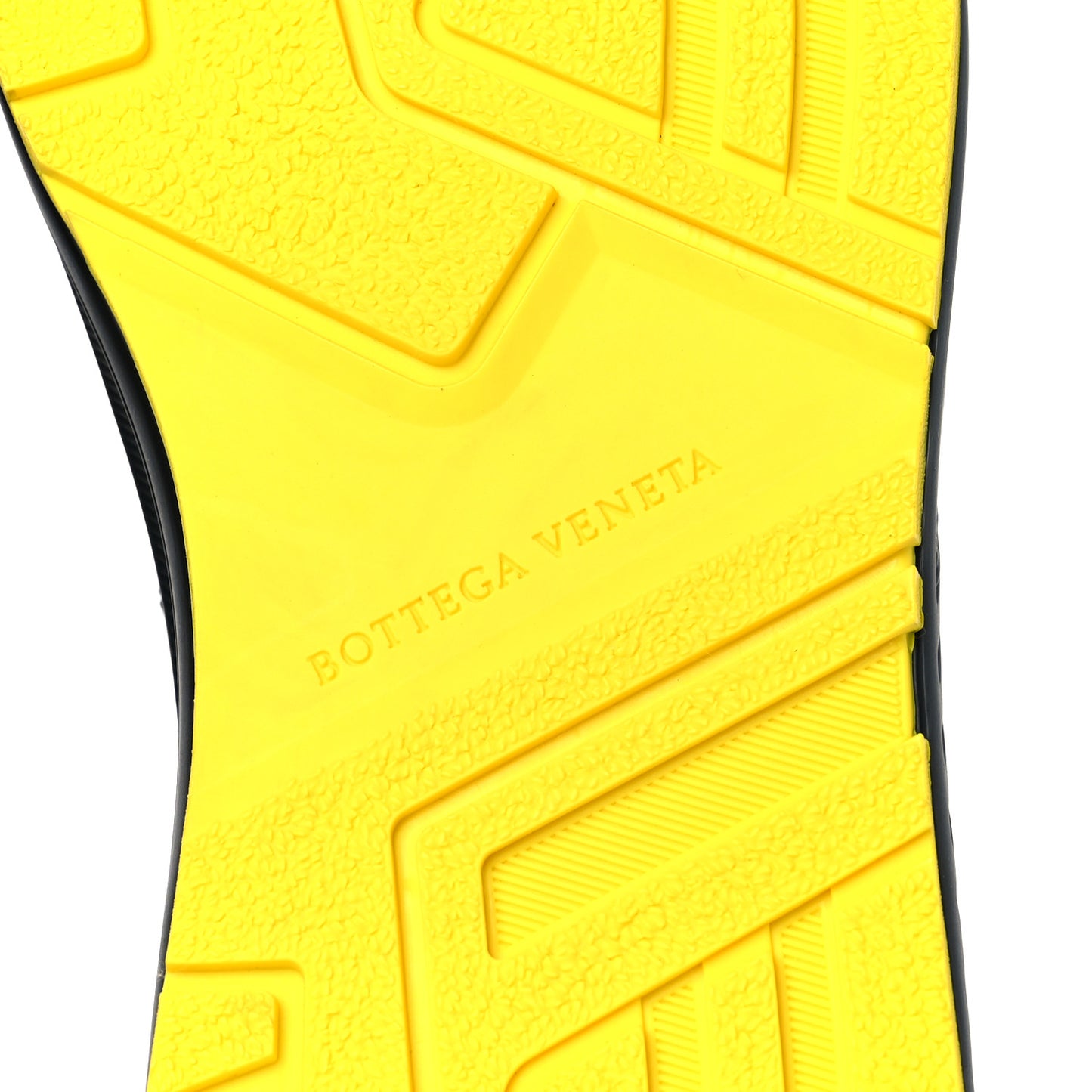 Calfskin Mesh The Speedster Sneakers 40 Black Yellow