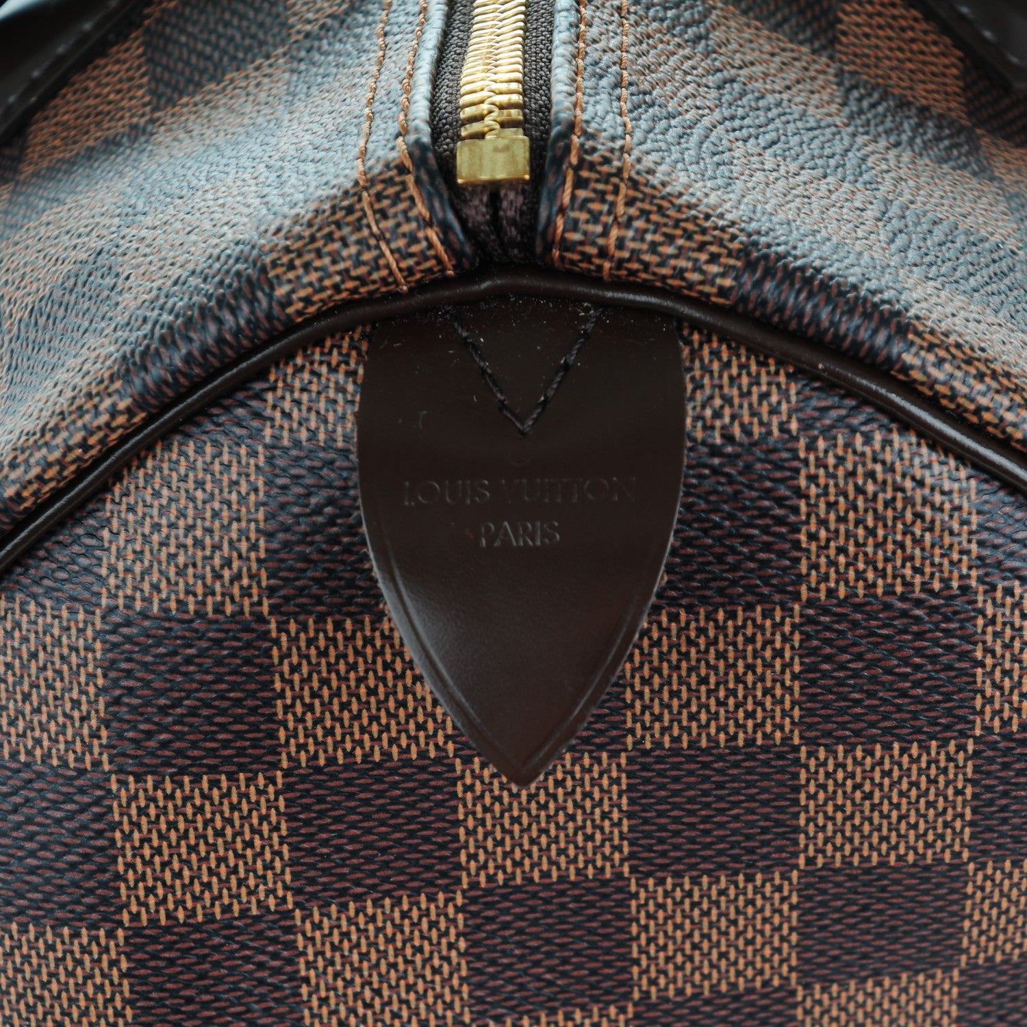 Louis Vuitton Damier Ebene Speedy 30 6 of 9