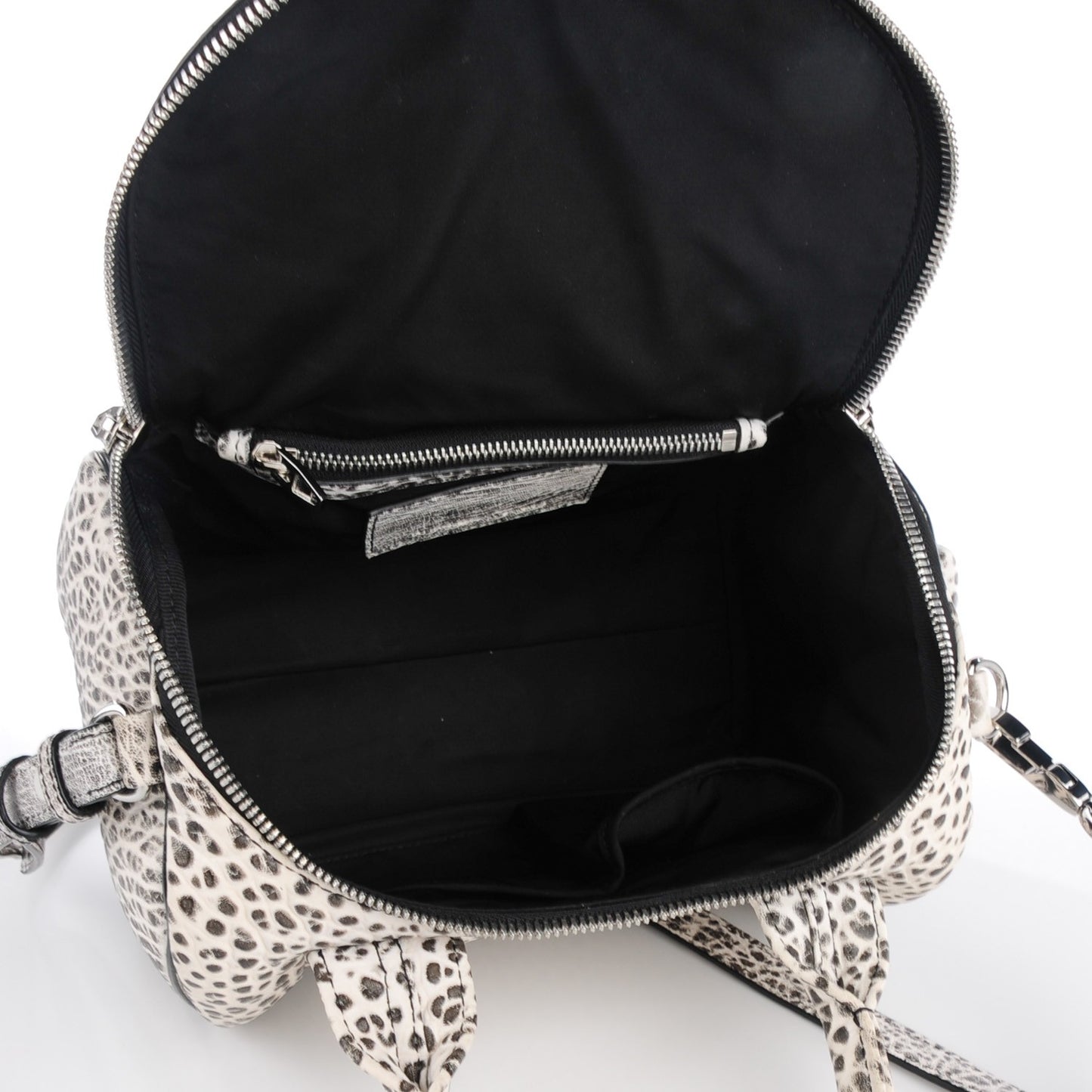 Pebbled Lambskin Rockie Dumbo Silver