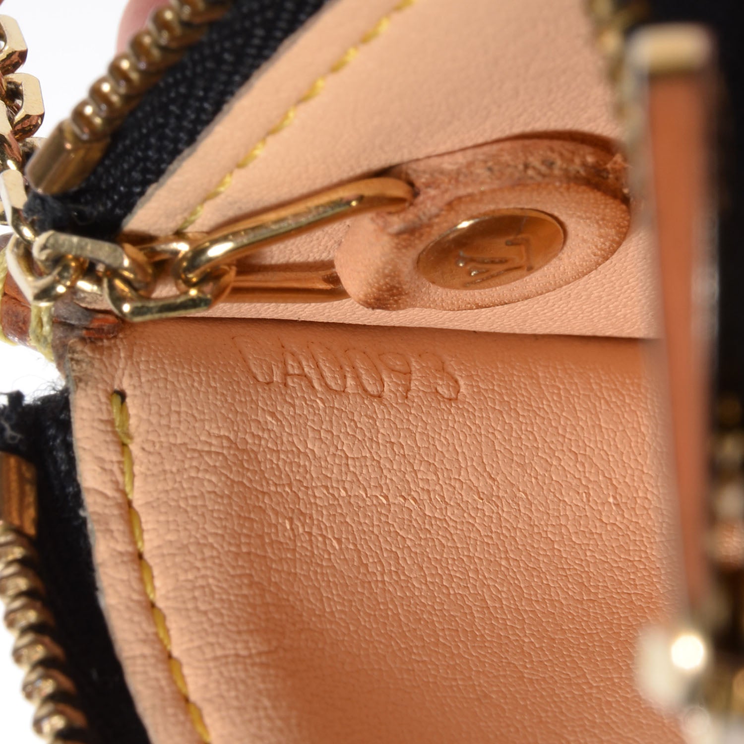 Louis Vuitton Monogram Multicolor Key Pouch Black 7 of 7