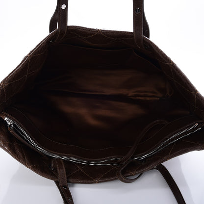 Chanel Glazed Calfskin Large On The Road Tote Brown 5 of 7