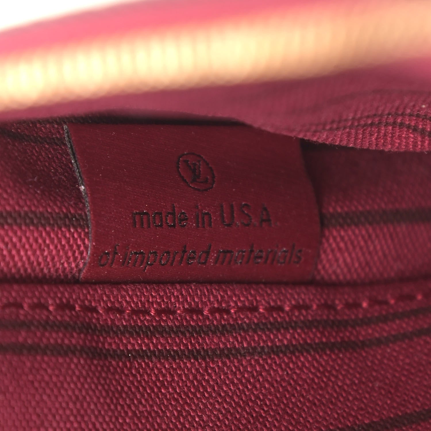 Louis Vuitton Monogram Neverfull MM GM Pochette Fuchsia 7 of 9
