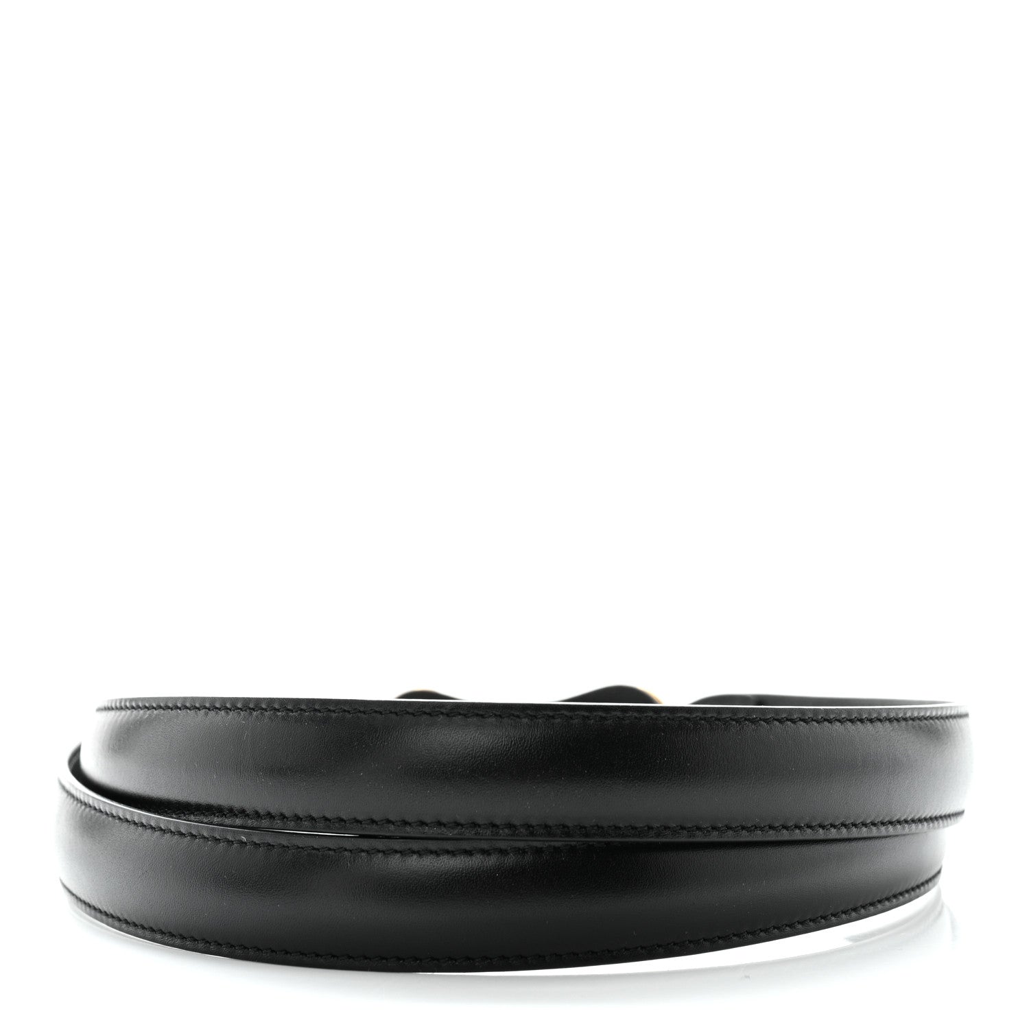 Gucci Smooth Calfskin Horsebit Belt 110 44 Black 2 of 5