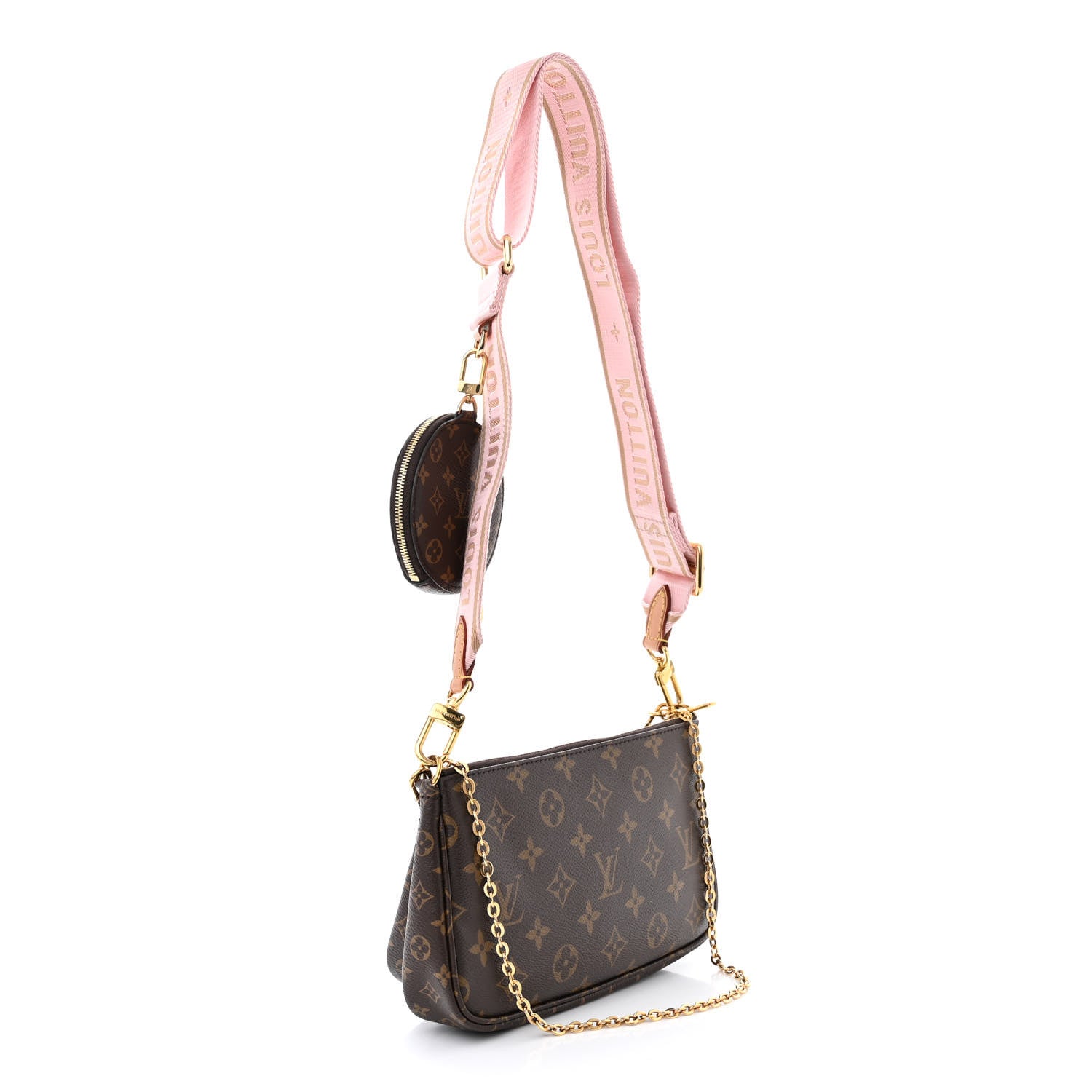 Louis Vuitton Monogram Multi Pochette Accessories Rose Clair 3 of 11