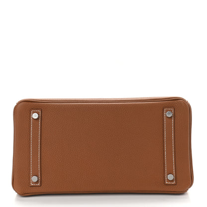 Hermes Togo Birkin 30 Gold 5 of 32