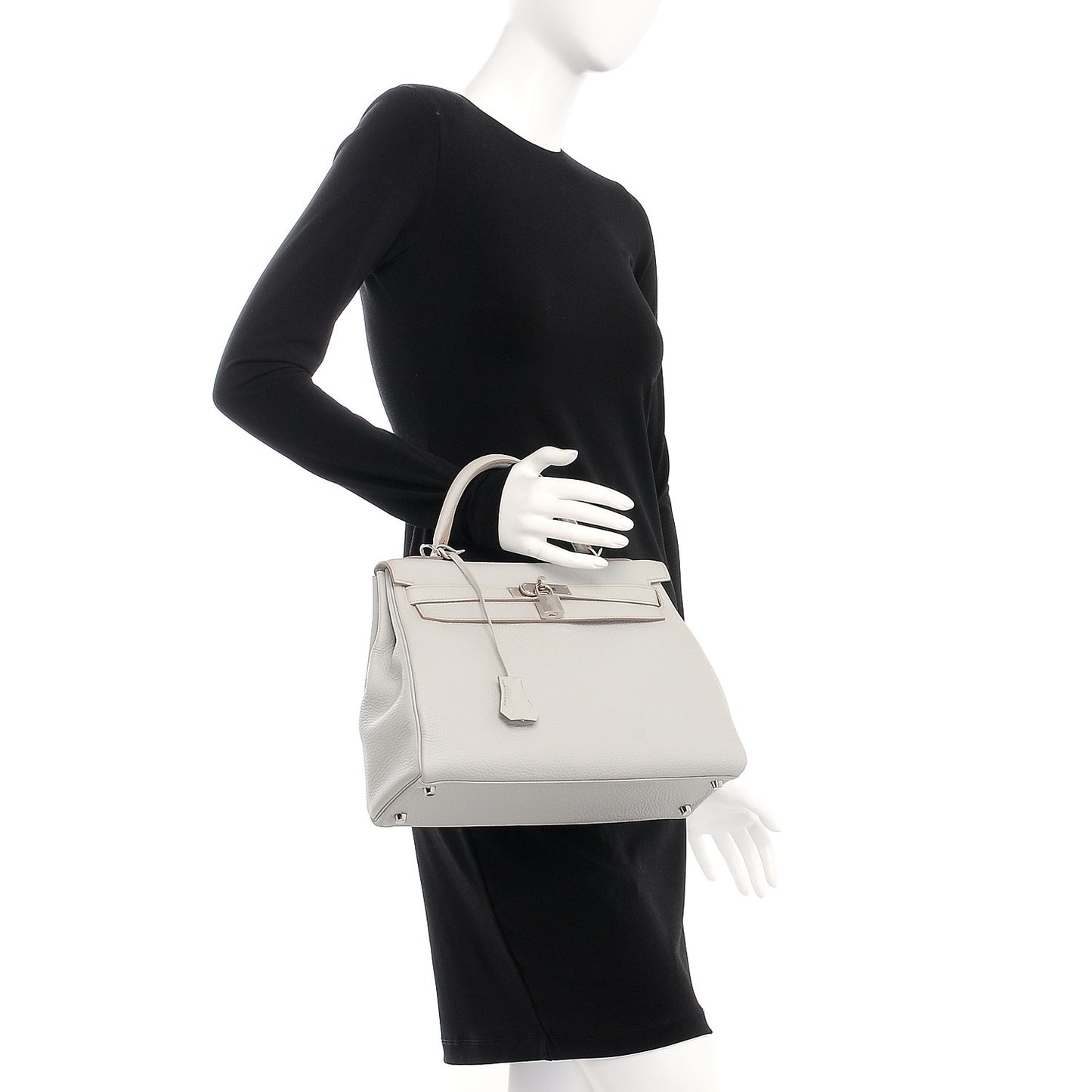 Taurillon Clemence Kelly Retourne 32 Gris Perle