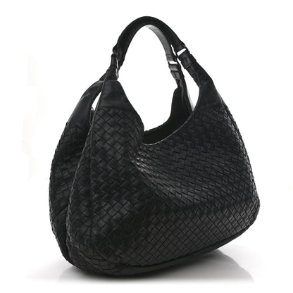 Bottega Veneta Nappa Intrecciato Medium Campana Hobo Dark Navy 3 of 10