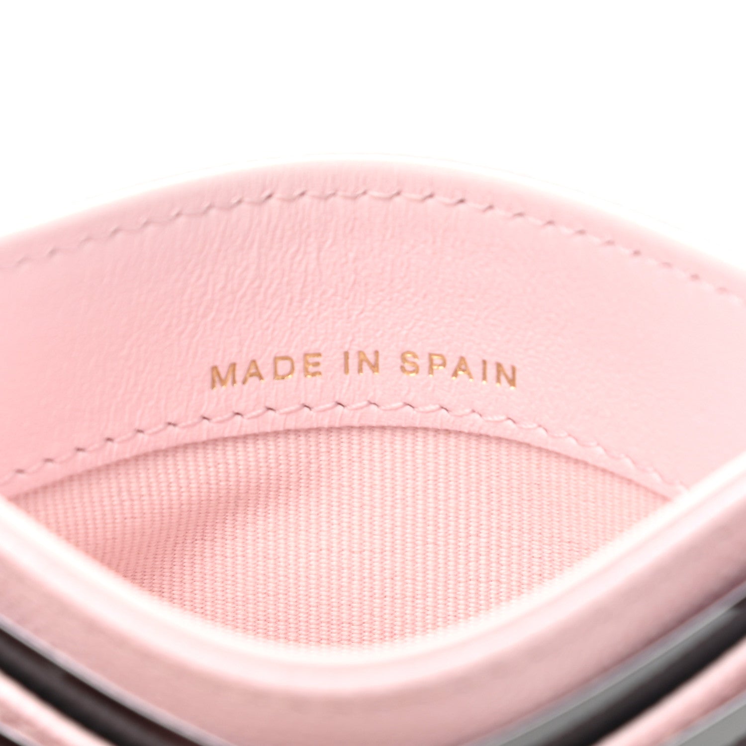 Chanel Caviar Quilted Card Holder Light Pink 7 of 9
