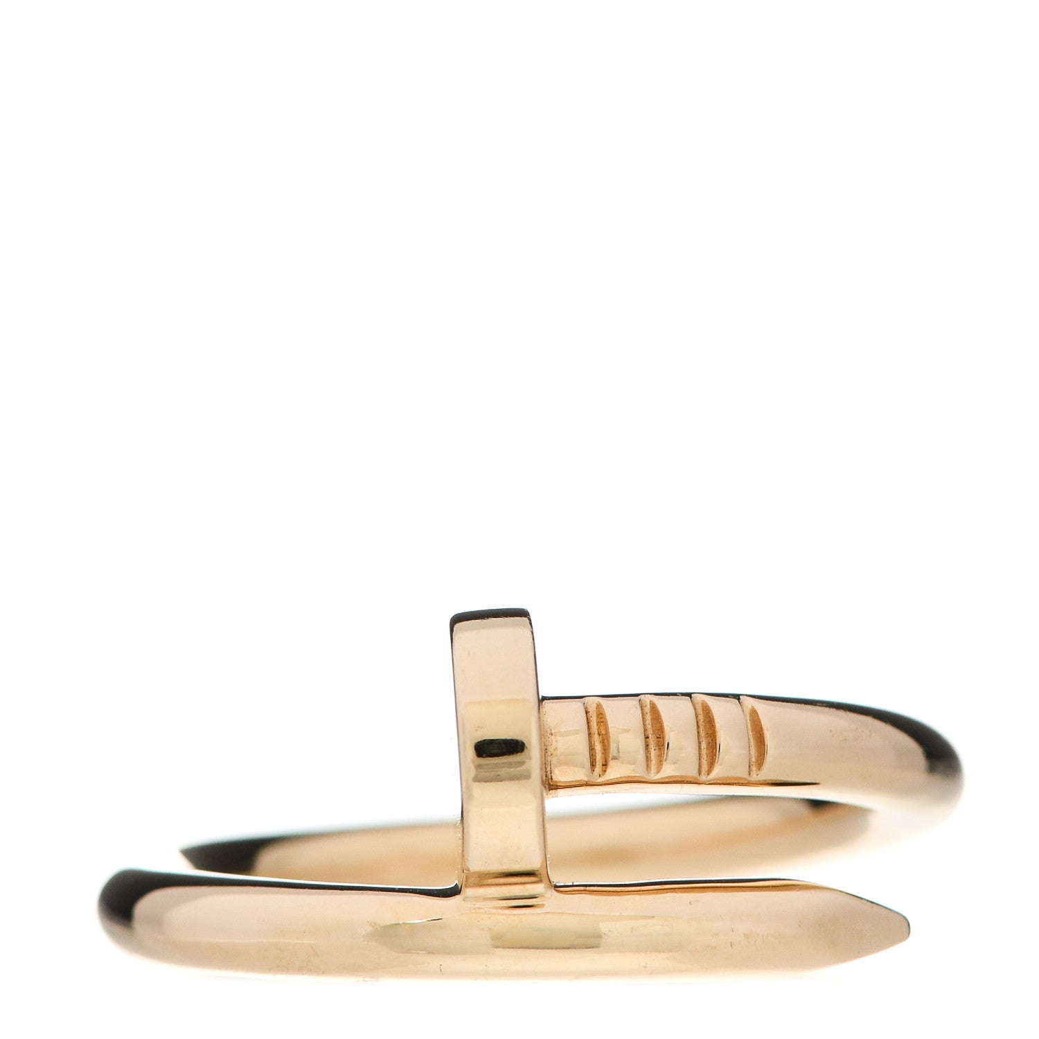 Cartier 18K Yellow Gold Juste Un Clou Ring 58 8.25 1 of 6