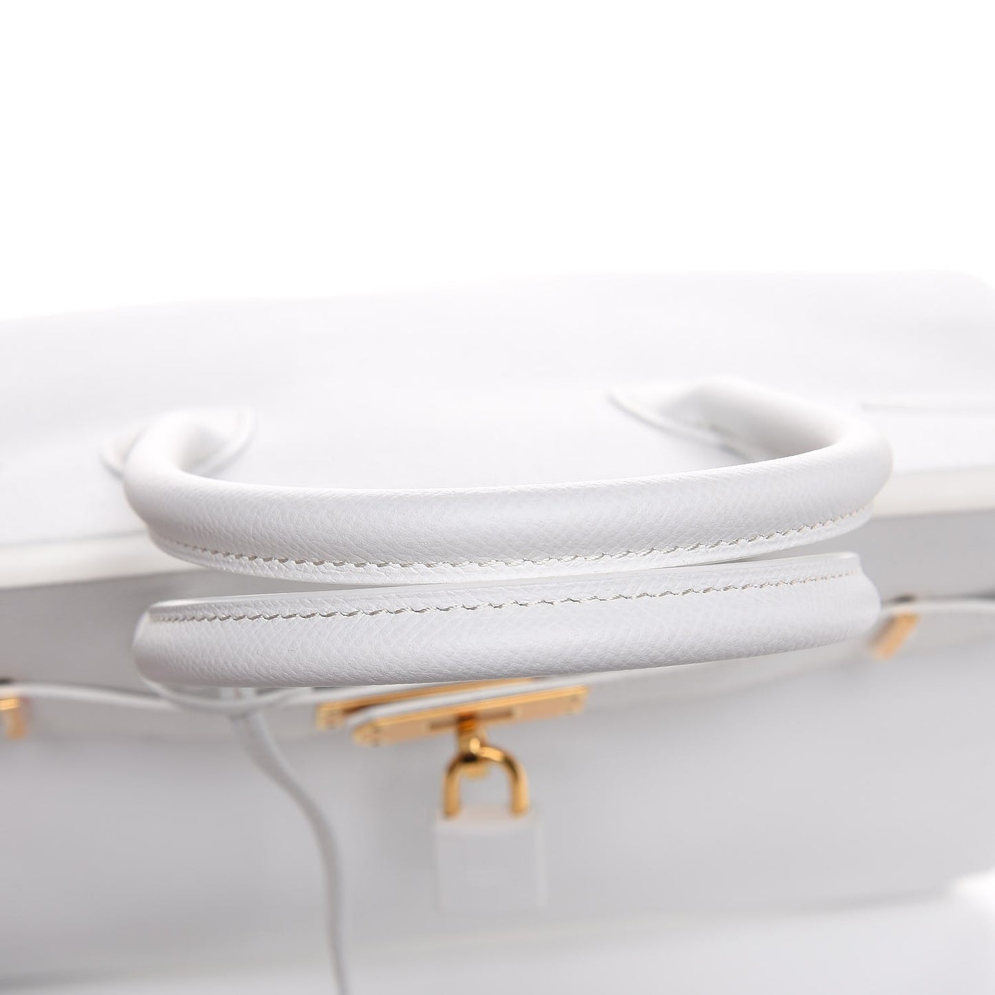 Epsom Birkin 30 Blanc White