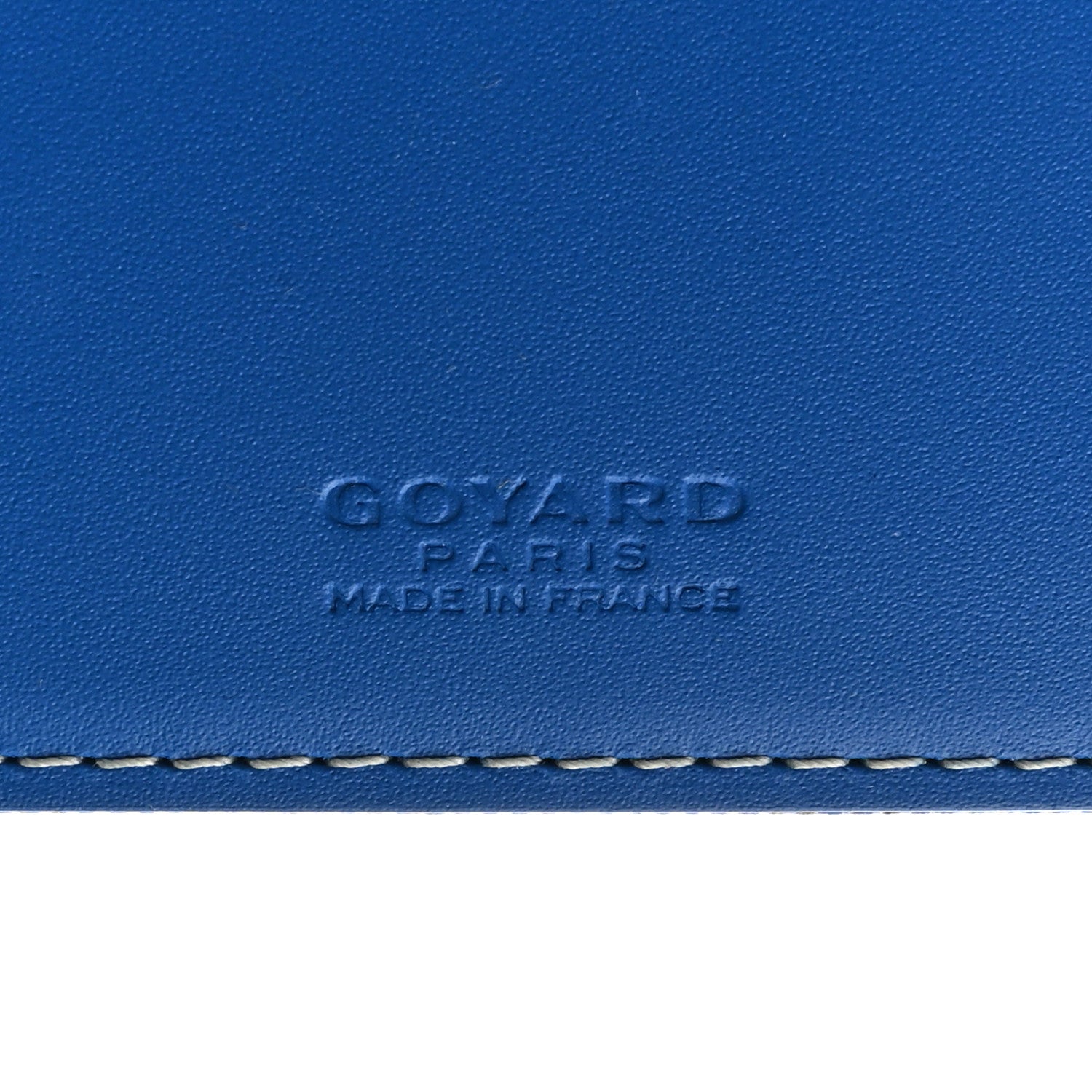 Goyard Goyardine Castiglione Document Cover Sky Blue 6 of 7