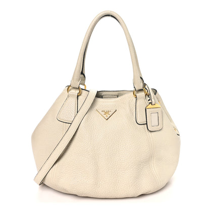 Prada Vitello Daino Tote Talco 1 of 11