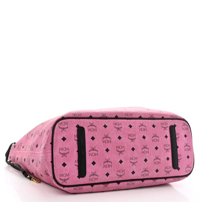 MCM Visetos Large Project Reversible Shopper Tote Pink 6 of 18