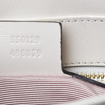 Gucci Calfskin Small Arli Flap Shoulder Bag Mystic White 7 of 11