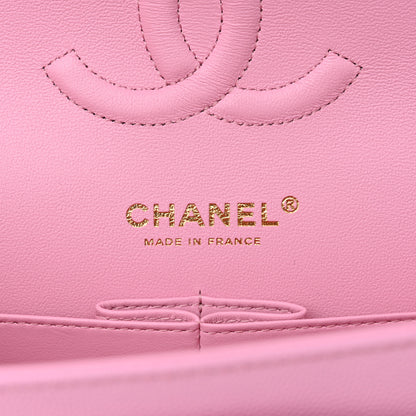 Chanel Caviar Quilted Medium Double Flap Lilac 6 of 11