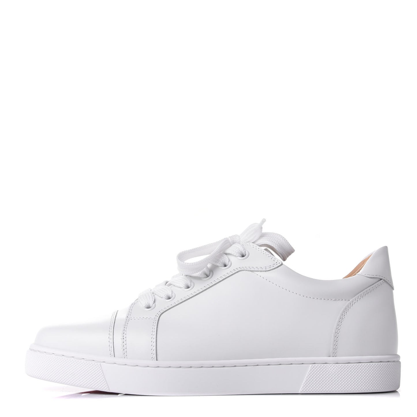 Calfskin Vieira Flat Sneakers 38.5 Latte