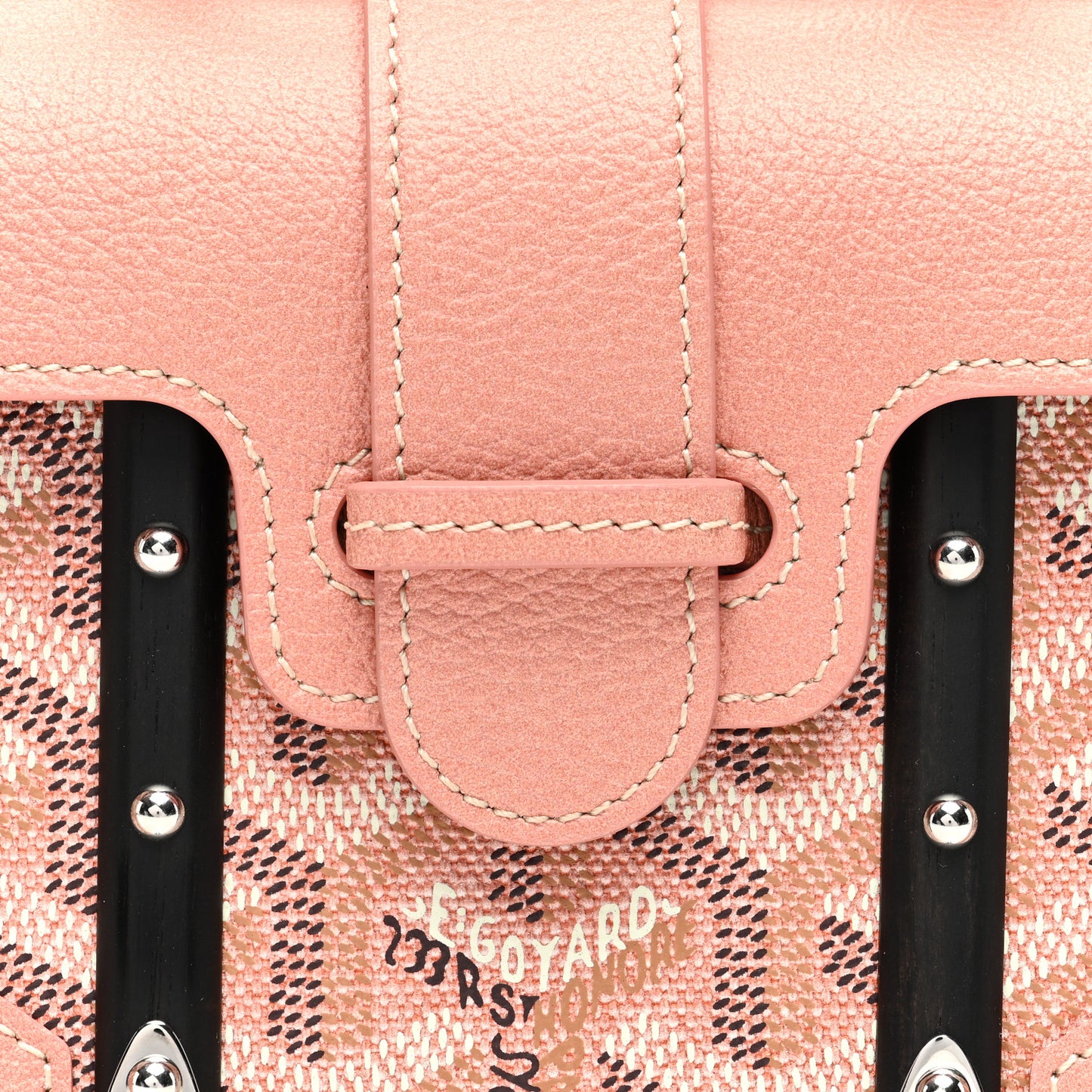 Iridescent Goyardine Structure Nano Saigon Pearly Coral