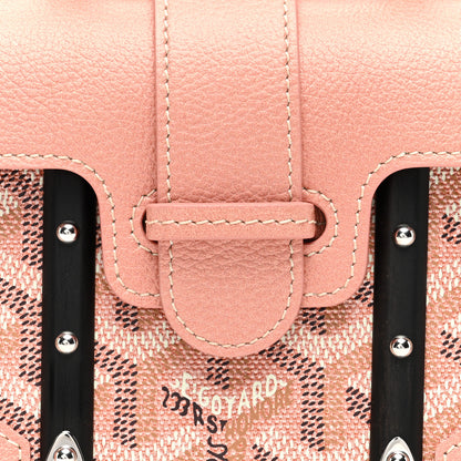 Goyard Iridescent Goyardine Structure Nano Saigon Pearly Coral 7 of 9