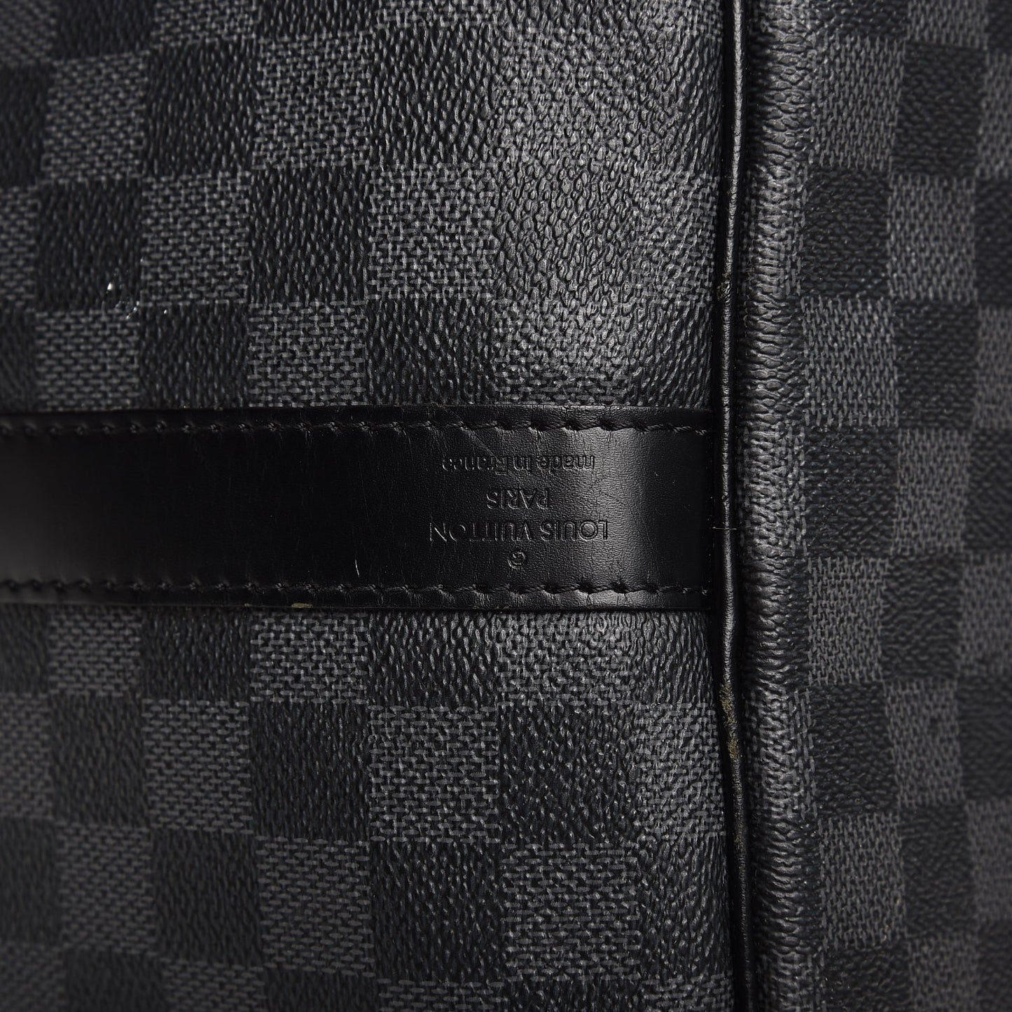 Damier Graphite Keepall Bandouliere 55