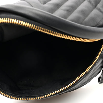 Louis Vuitton Calfskin Quilted New Wave Bumbag Black 5 of 9