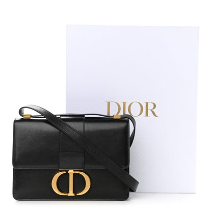 Christian Dior Smooth Calfskin 30 Montaigne Flap Bag Black 12 of 12