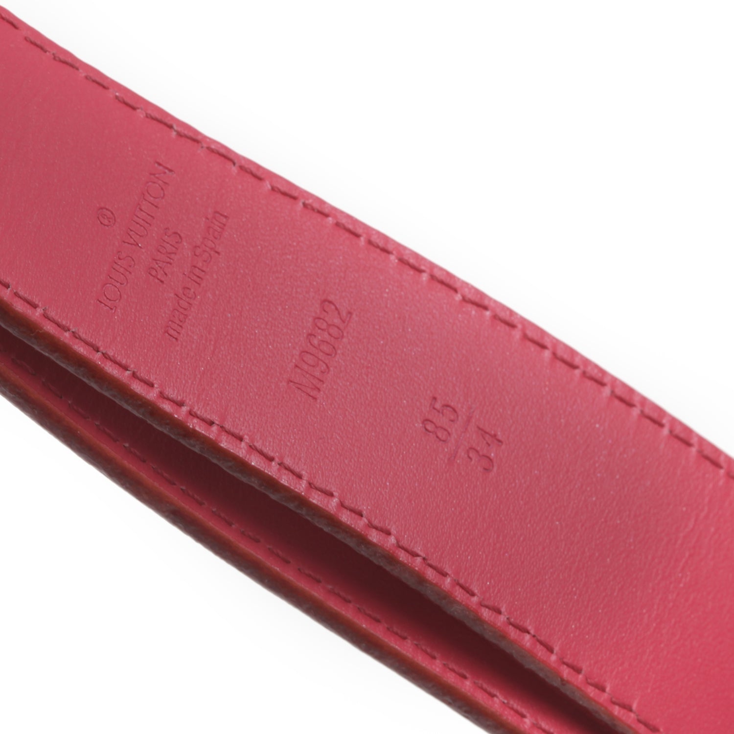 Louis Vuitton Monogram Multicolor LV Cut Reversible Belt 85 34 White 4 of 6