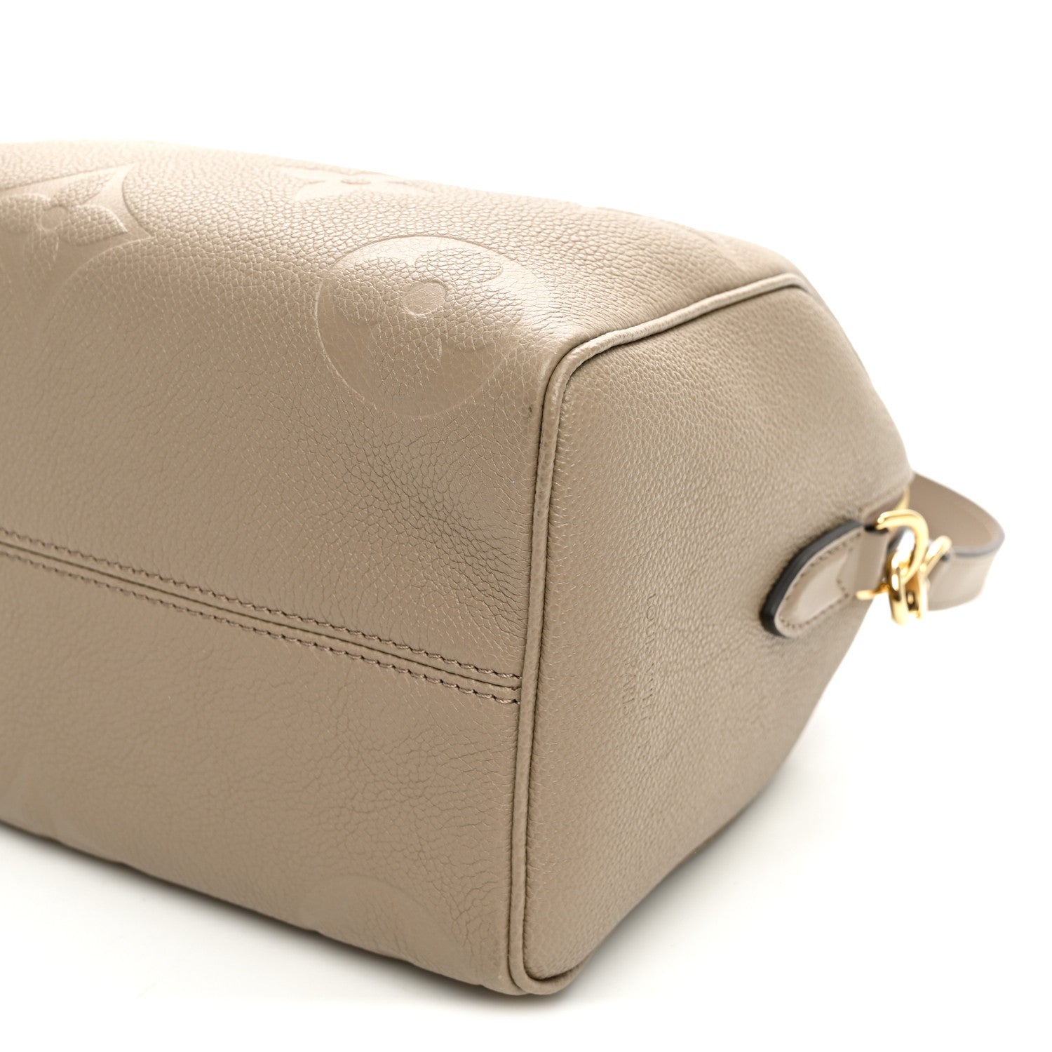 Louis Vuitton Empreinte Monogram Giant Speedy Bandouliere 25 Tourterelle 9 of 9