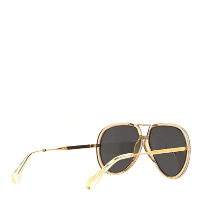 Gucci Aviator Sunglasses GG0904S Gold 4 of 7