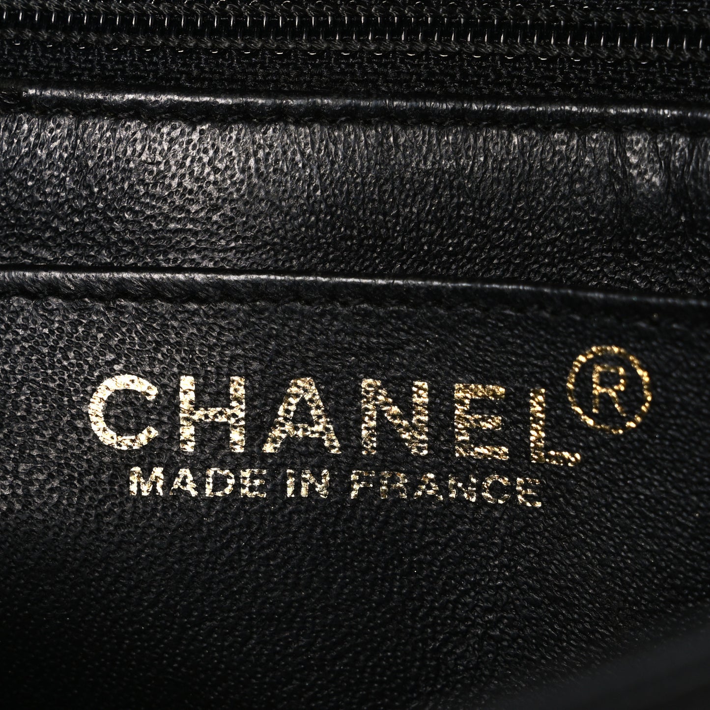 Caviar Quilted Mini Square Flap Black